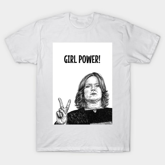 Daisy Steiner, Spaced, Girl Power. T-Shirt by DoodlerLoodles
